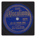 Old Age Pension Check / Haven of Dreams by Roy Acuff on Vocalion. $2.50 plus S/H Old Age Pension Check / Haven of Dreams by Roy Acuff on Vocalion. $2.50 plus S/H